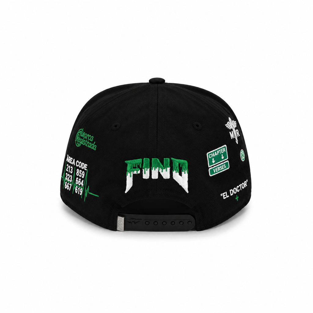 Gallo Fino Doctor Marca Registrada – Gorra con Bordado