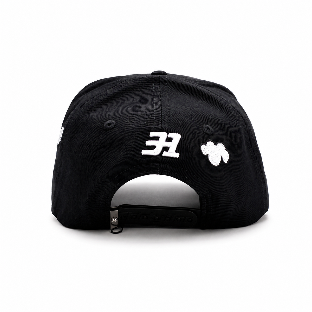 31 Gorras LA Nubes de Dinero Versión Negra – Gorra con Bordado y Acabado de Gamuza