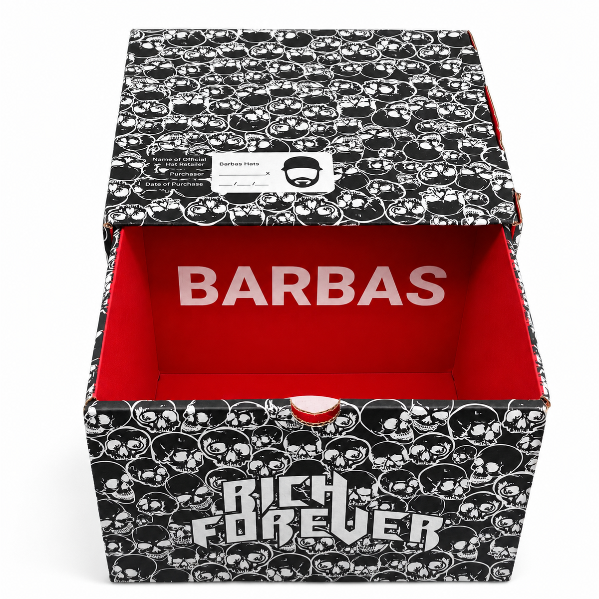 BARBAS HATS- CAJA RICH FOREVER