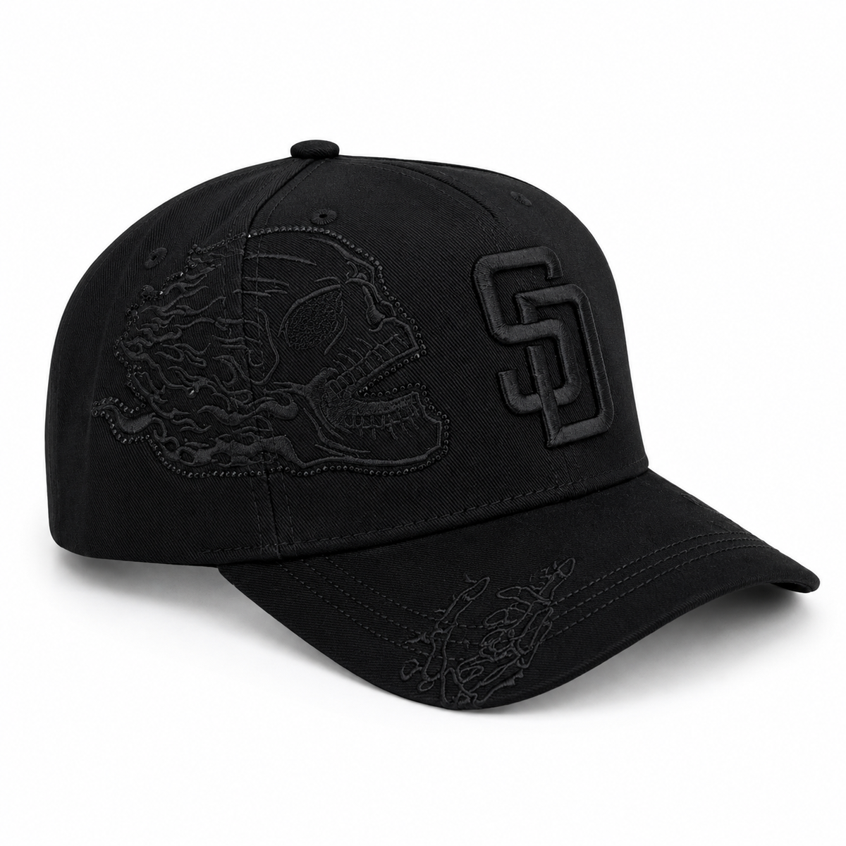 MZ Gorras SD Negra – Gorra con Bordado