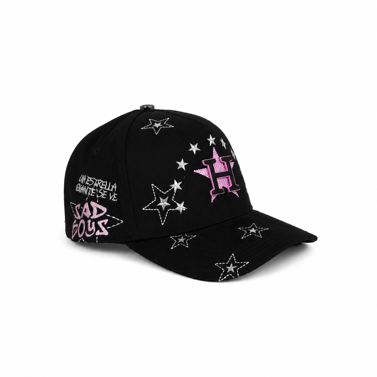 Gran Jefe Chicos Tristes Rosa – Gorra con Bordado
