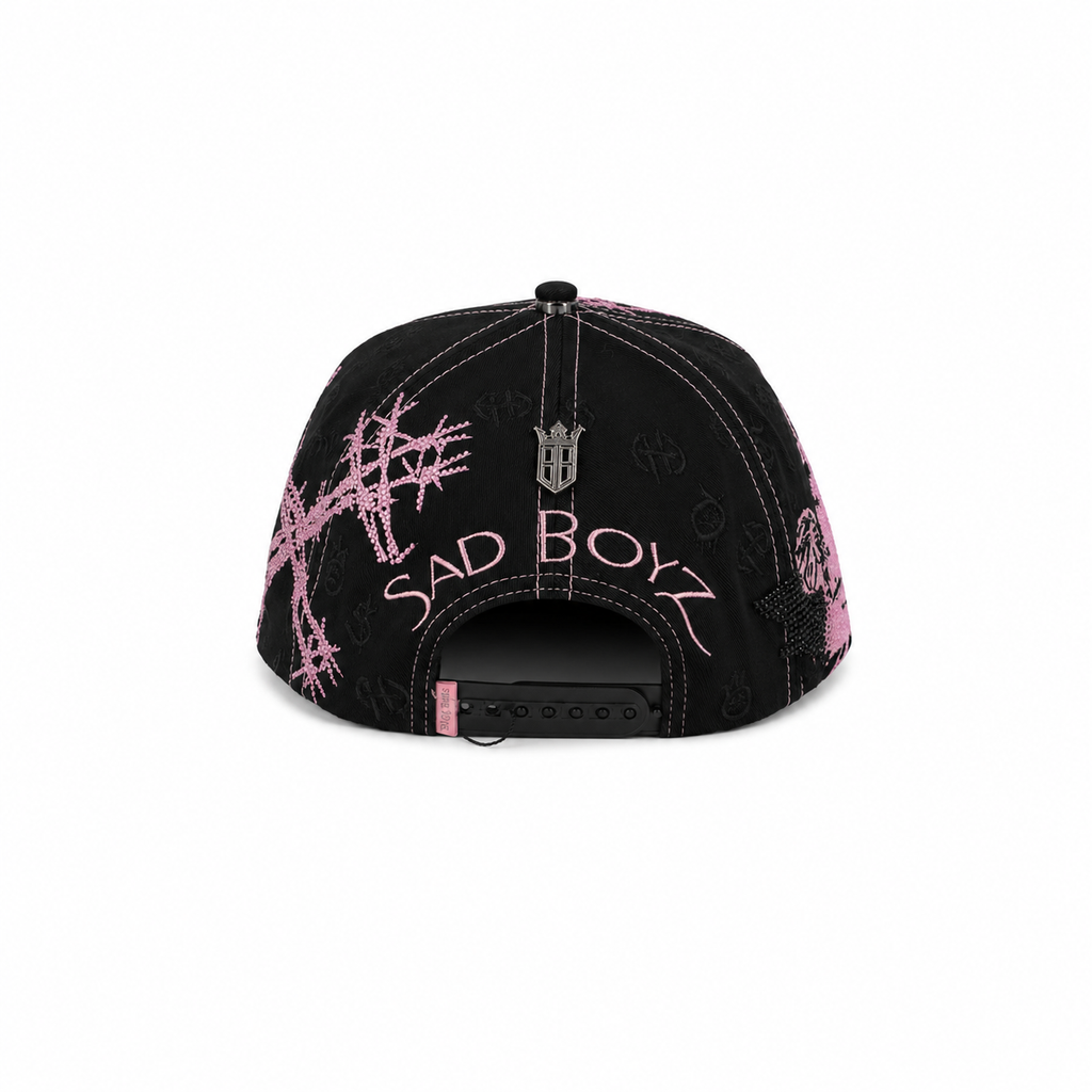 Gran Jefe Chicos Tristes por Siempre Rosa – Gorra con Bordado