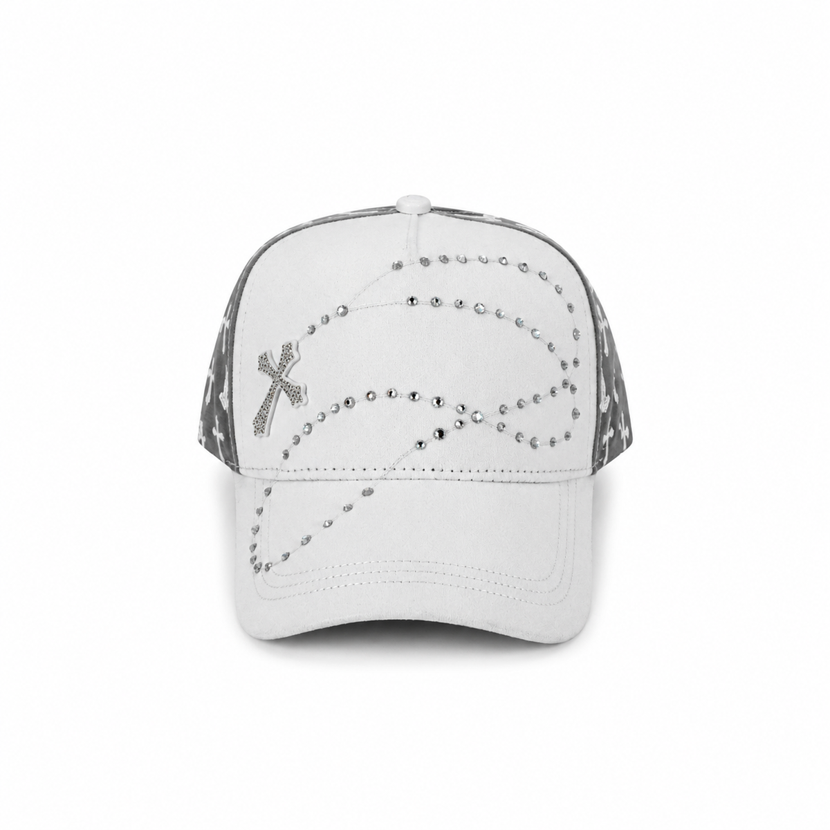 JC Gorras Éxodo Blanca – Gorra con Bordado + Set Completo