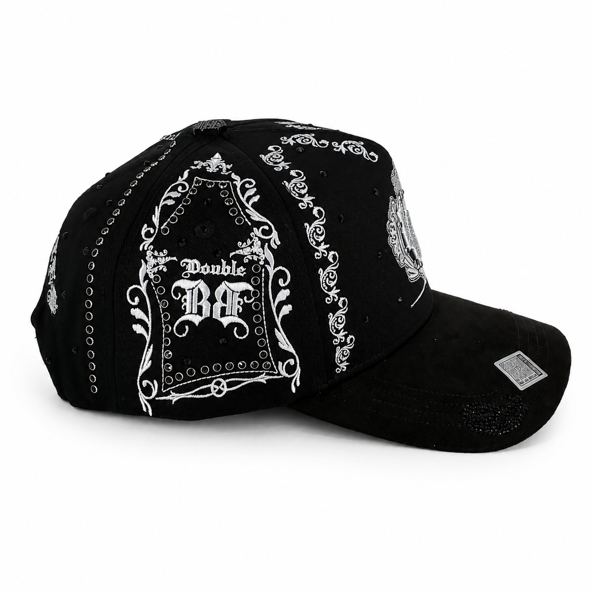 Gran Jefe Corona Imperial Negra – Gorra con Bordado
