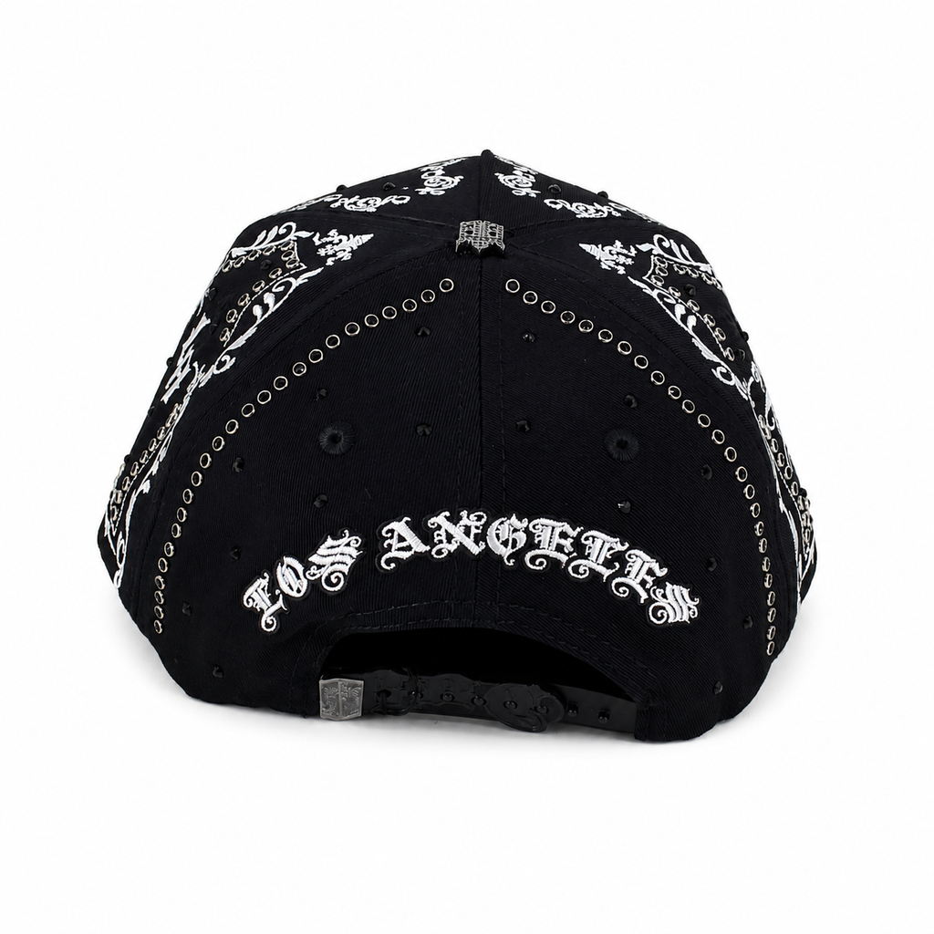 Gran Jefe Corona Imperial Negra – Gorra con Bordado