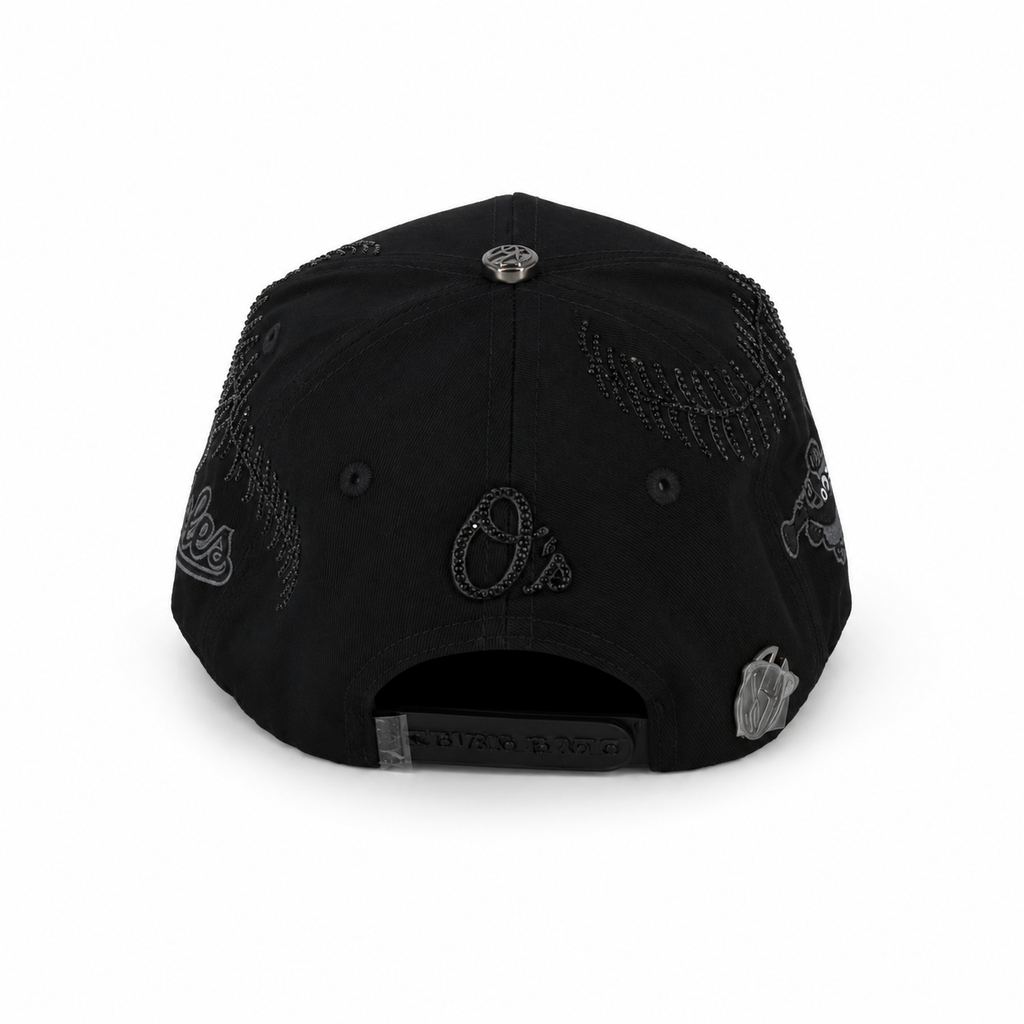 Gran Jefe Orioles Negra – Gorra con Bordado + Set Completo