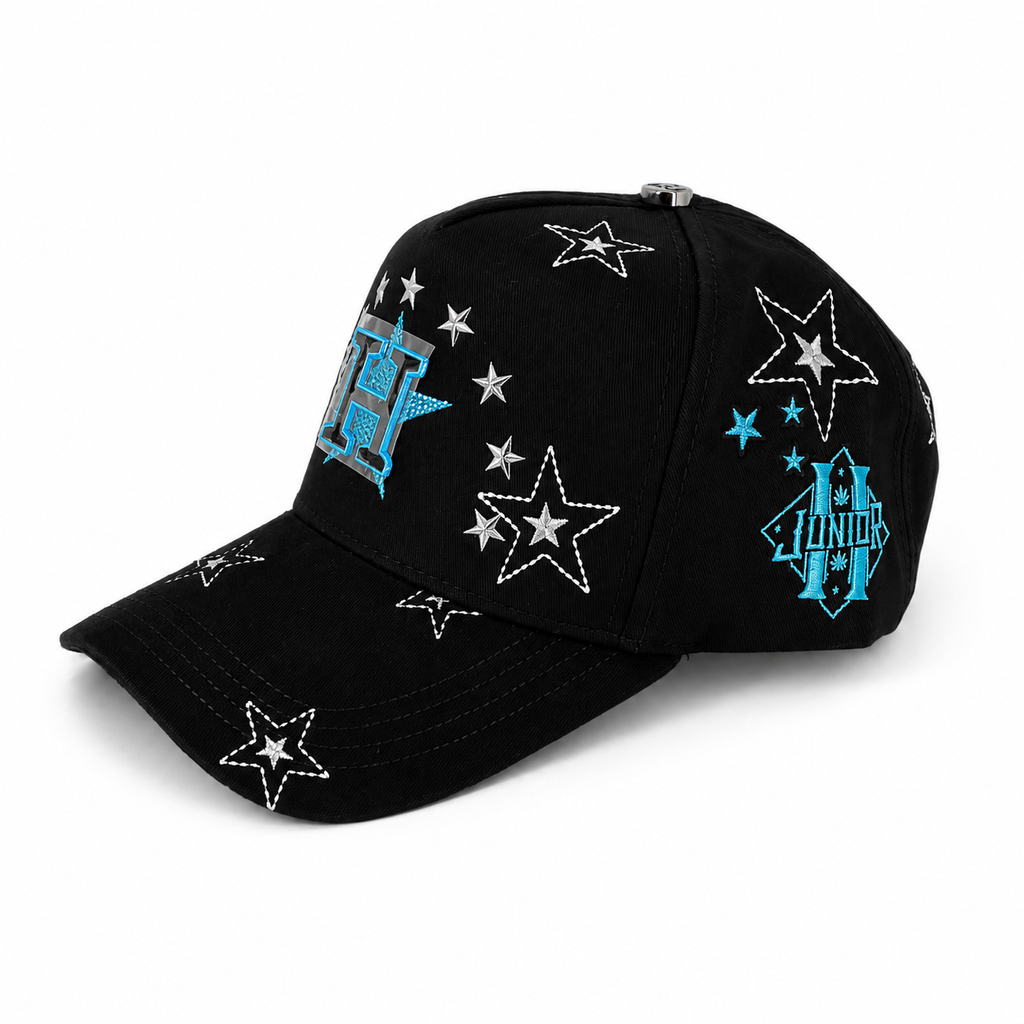 Gran Jefe Chicos Tristes Azul – Gorra con Bordado + Set Completo