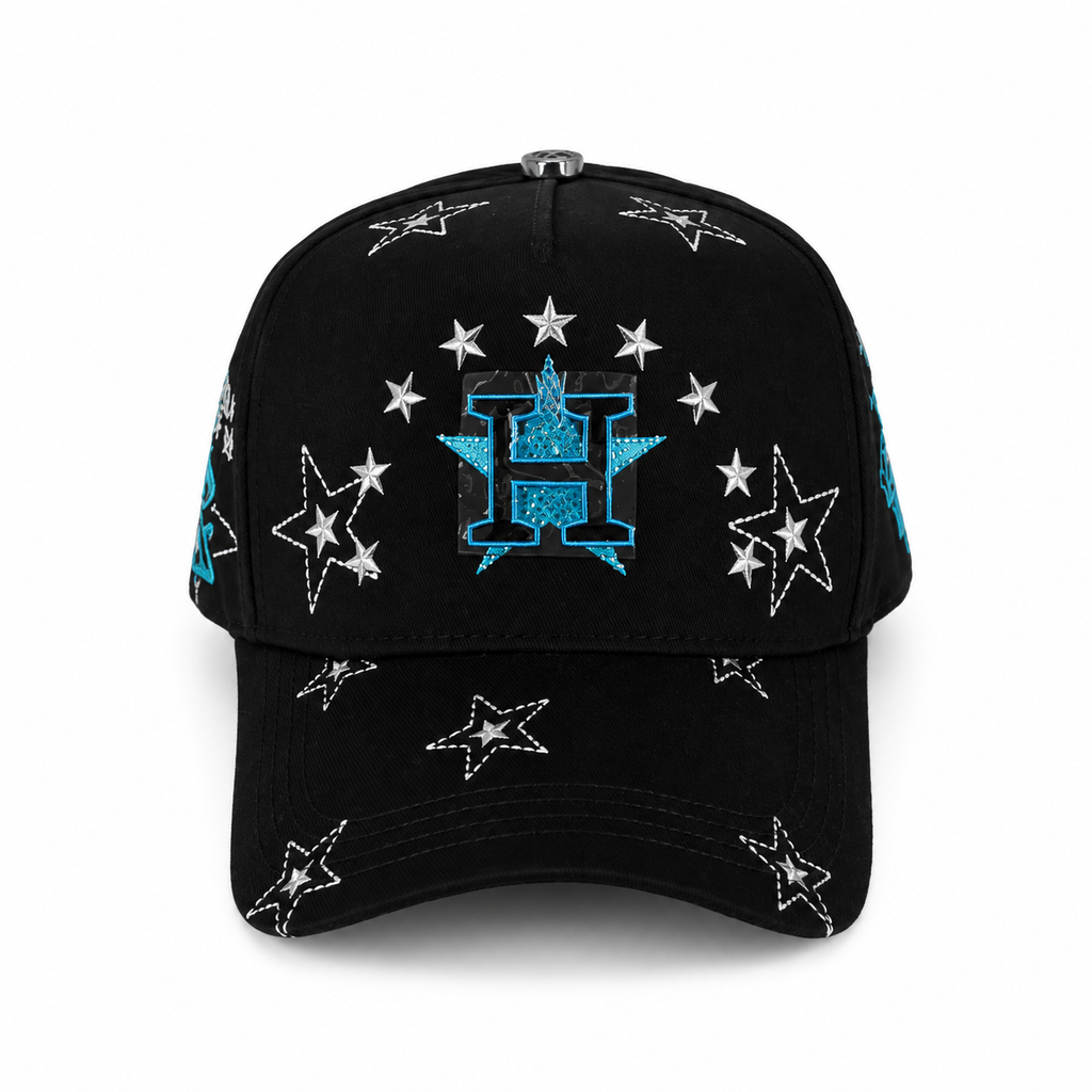 Gran Jefe Chicos Tristes Azul – Gorra con Bordado + Set Completo
