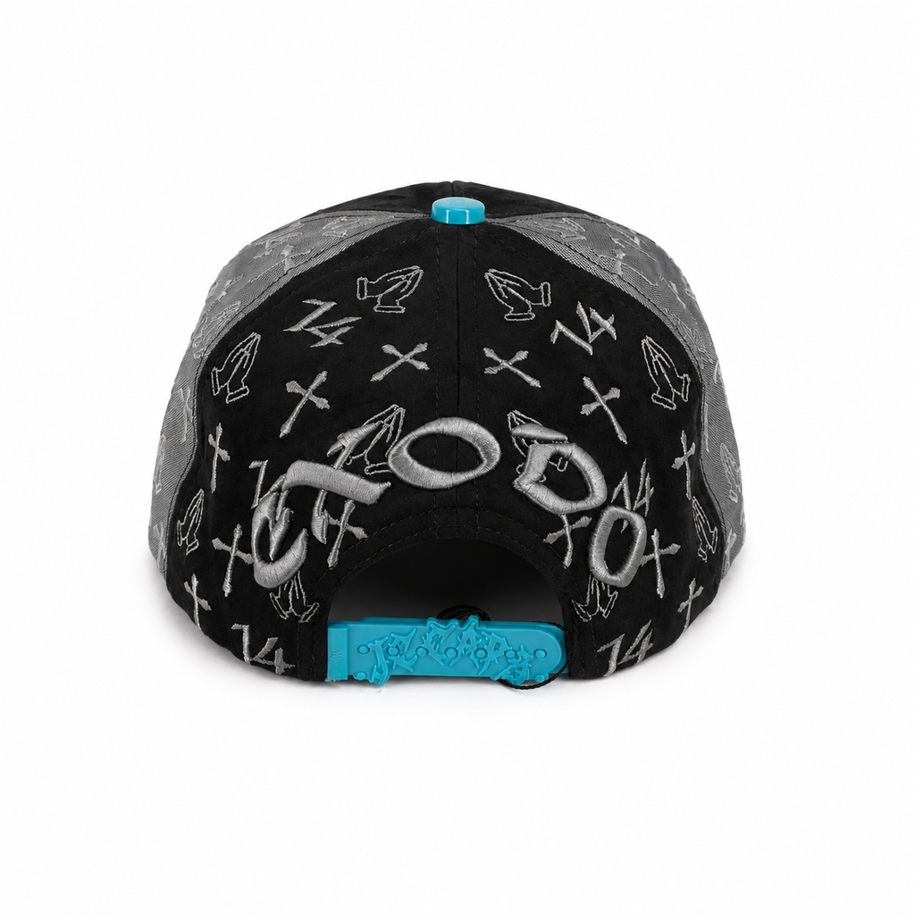 JC Gorras Éxodo Gris – Gorra con Bordado + Set Completo