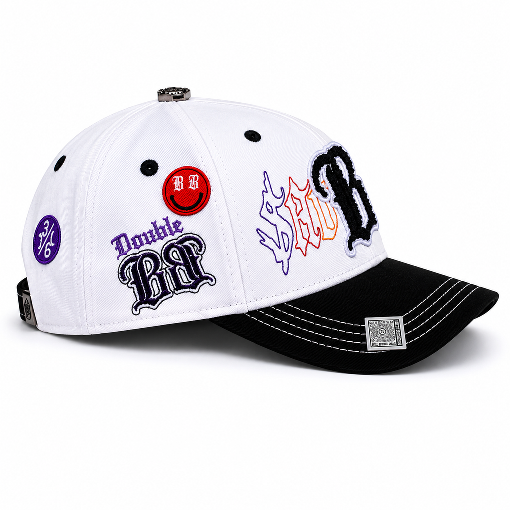 Gran Jefe Chicos Tristes Blanca – Gorra con Bordado