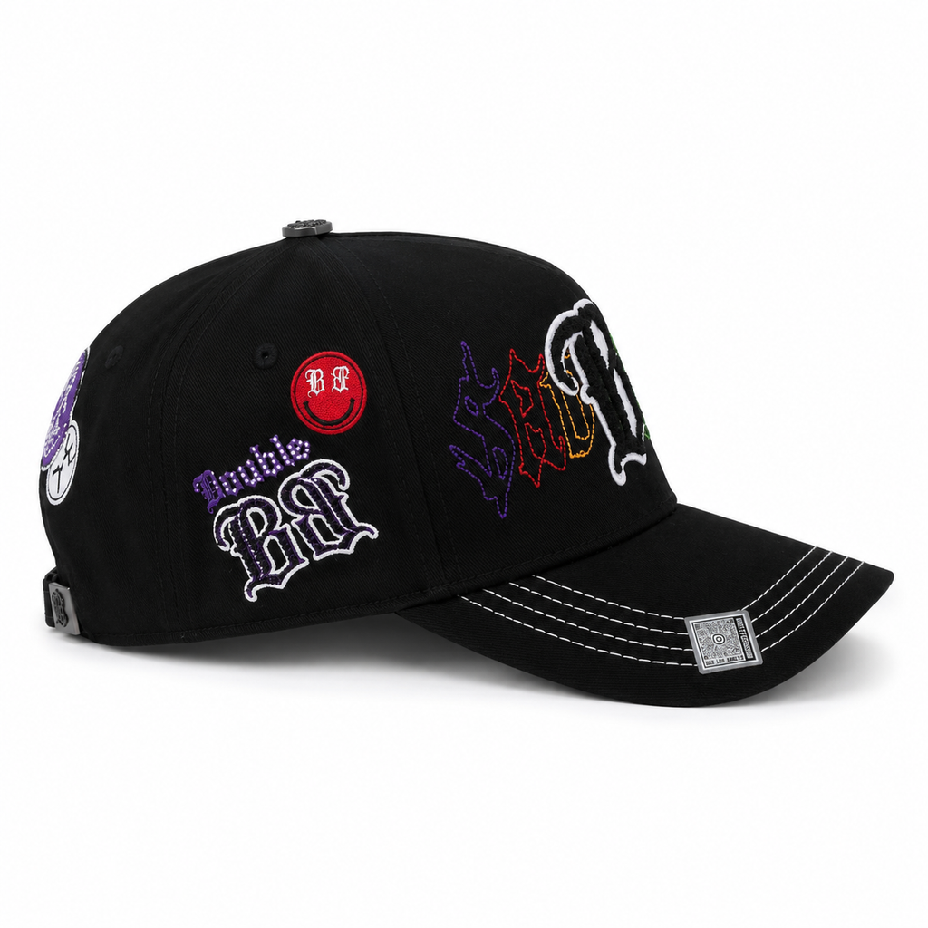 Gran Jefe Chicos Tristes Negra – Gorra con Bordado