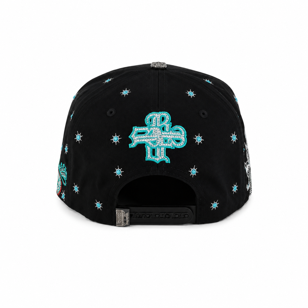 Gran Jefe Colibrí y Flores – Gorra con Bordado