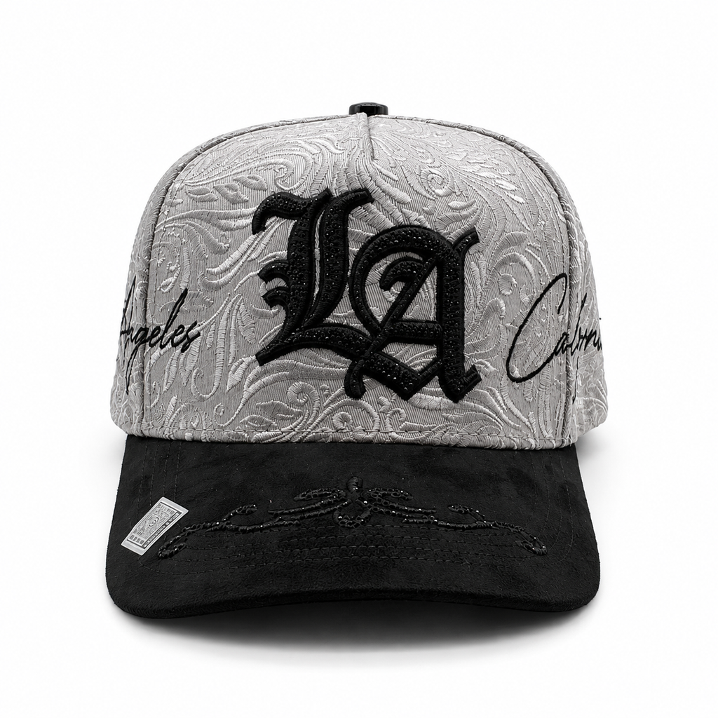 Gran Jefe LA California Gris – Gorra con Bordado