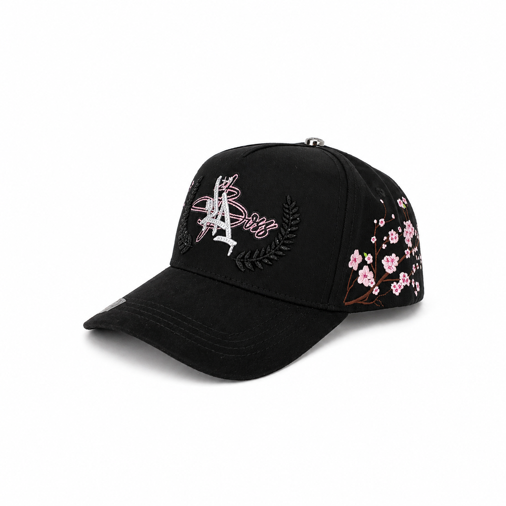 Gran Jefe LA Flores Rosa – Gorra con Bordado