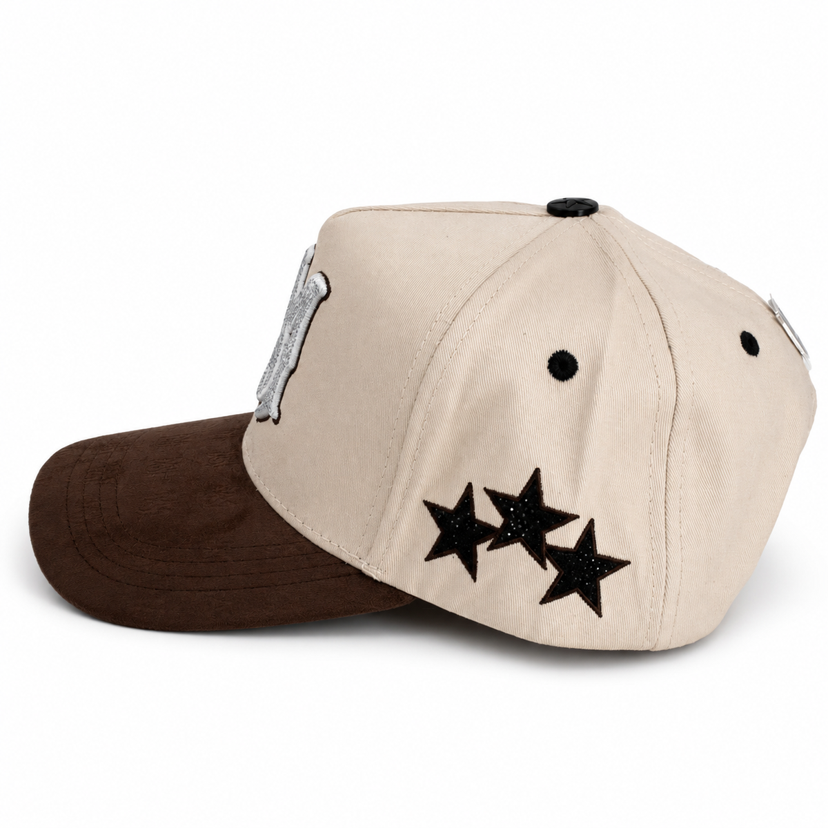Gran Jefe Amiri Beige – Gorra con Bordado