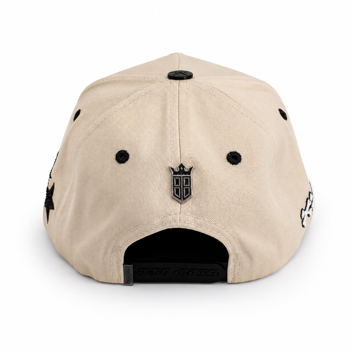 Gran Jefe Amiri Beige – Gorra con Bordado