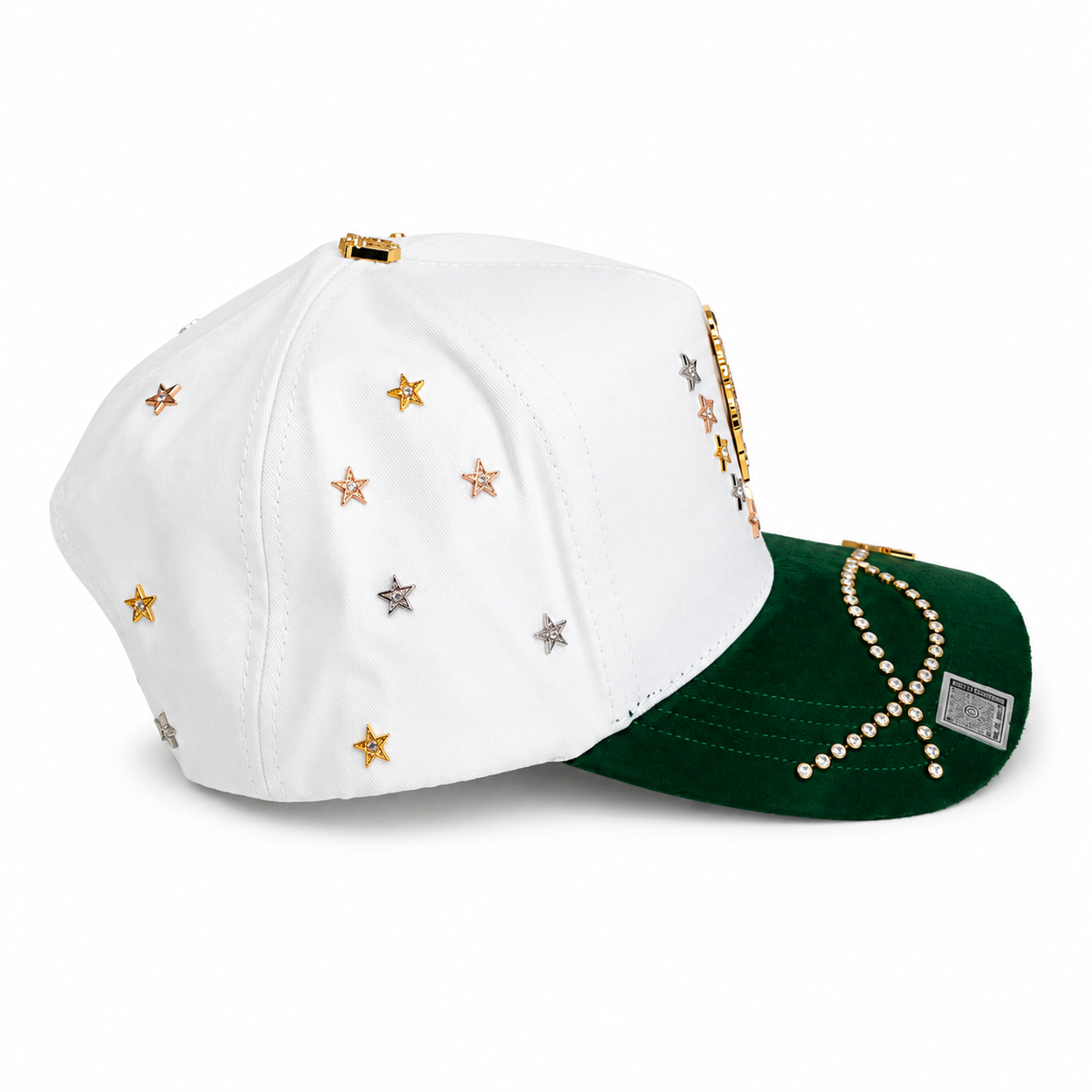 Gran Jefe San Judas Rosario Dorado – Gorra con Bordado
