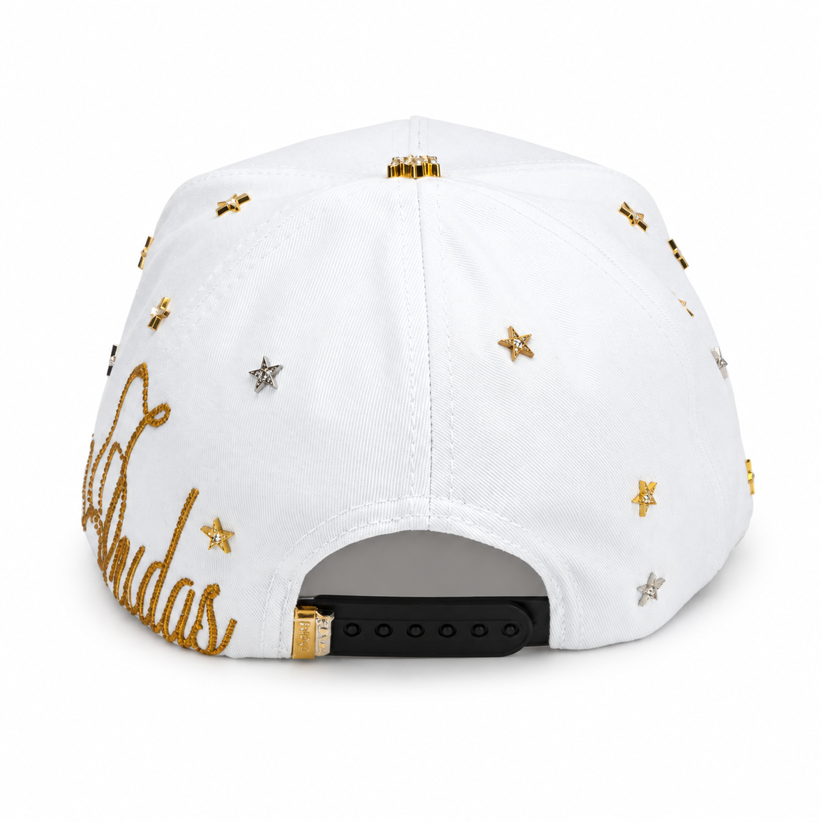 Gran Jefe San Judas Rosario Dorado – Gorra con Bordado