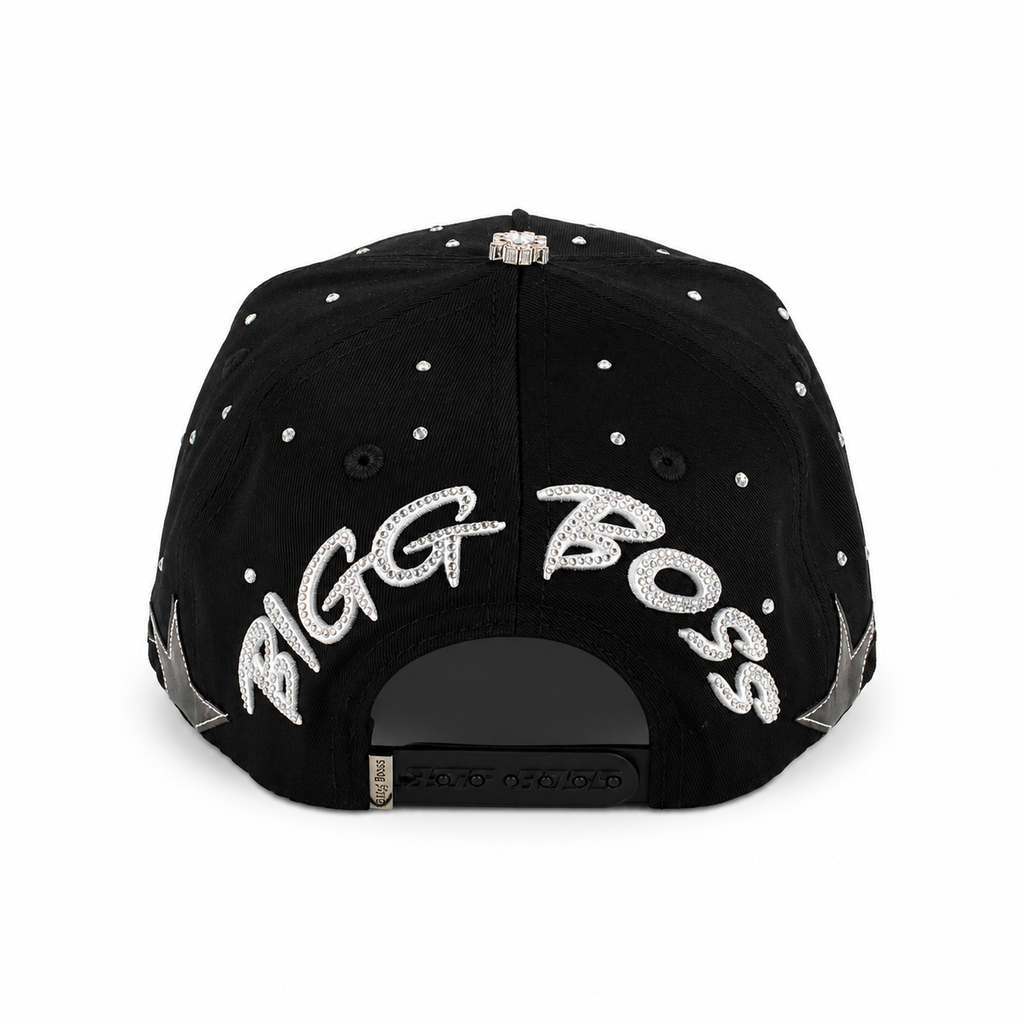 Gran Jefe Bendecido Negro/Blanco – Gorra con Bordado