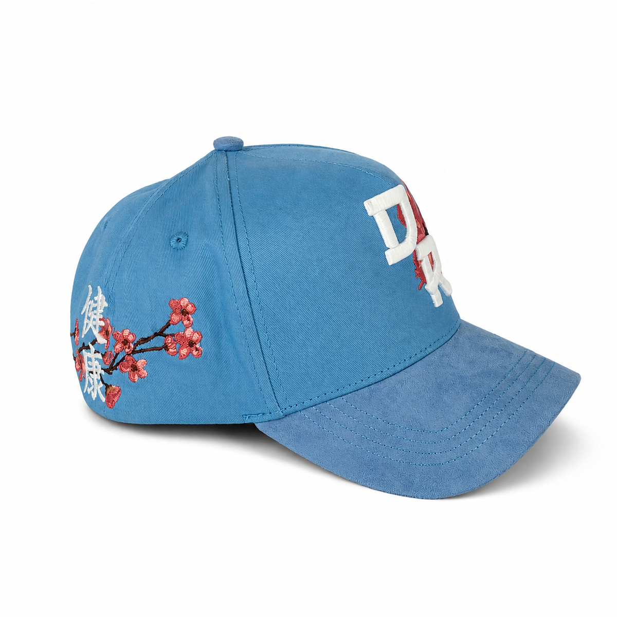 Gorras Soñador Kanji Azul – Gorra con Bordado