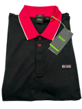POLO BOSS PAULE 1 NEGRA ROJA