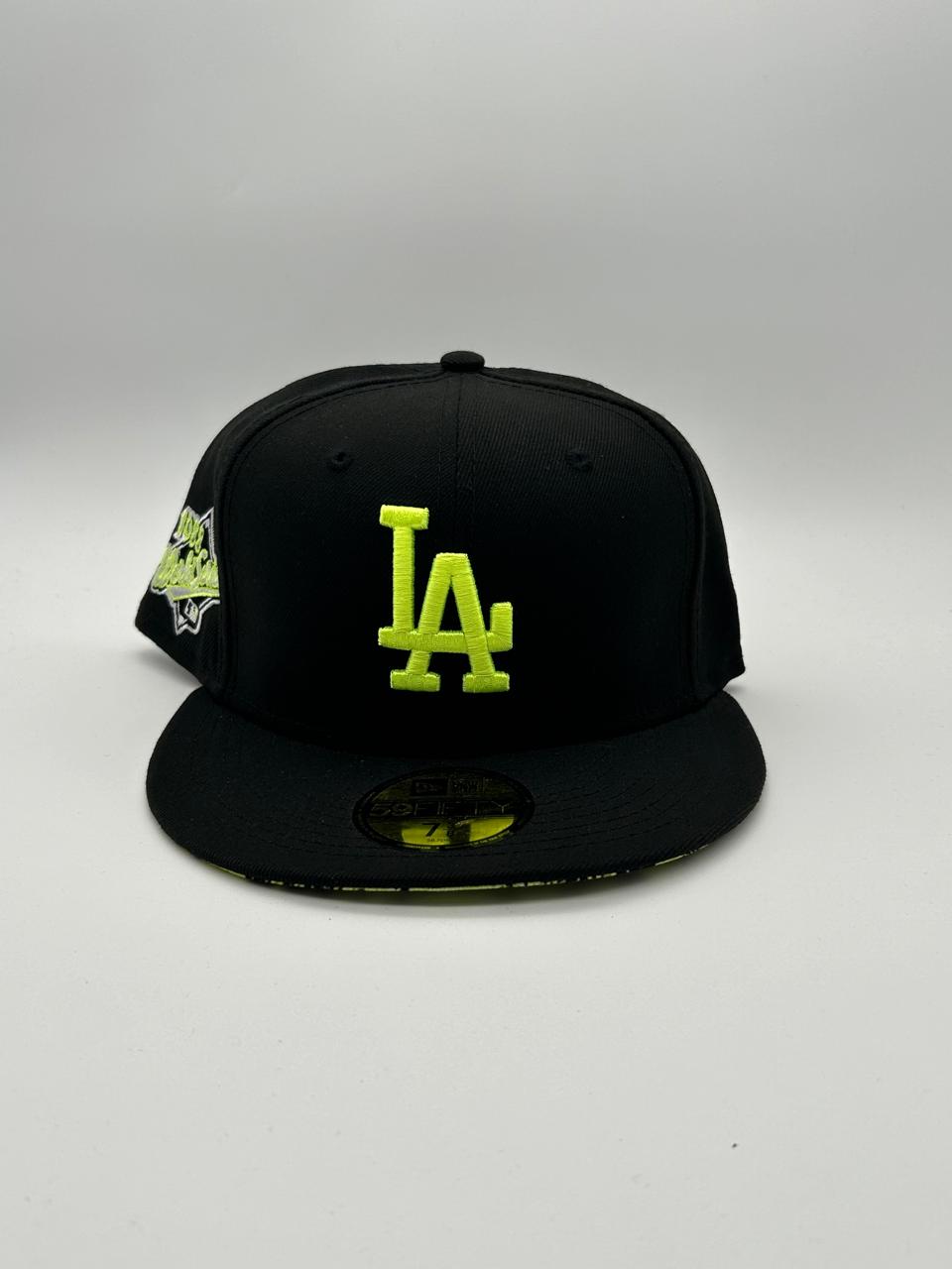 New Era Edicion LA World Series Negro Verde  Neon