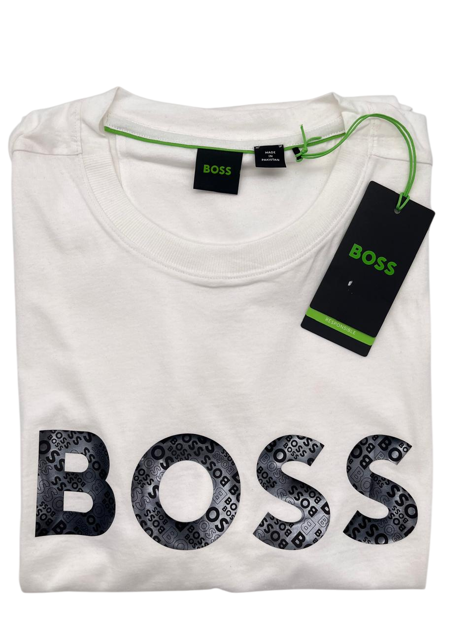 PLAYERA BOSS TEE 3 BLANCO