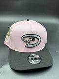 NEW ERA A-FRAME diamond rosa negro oro