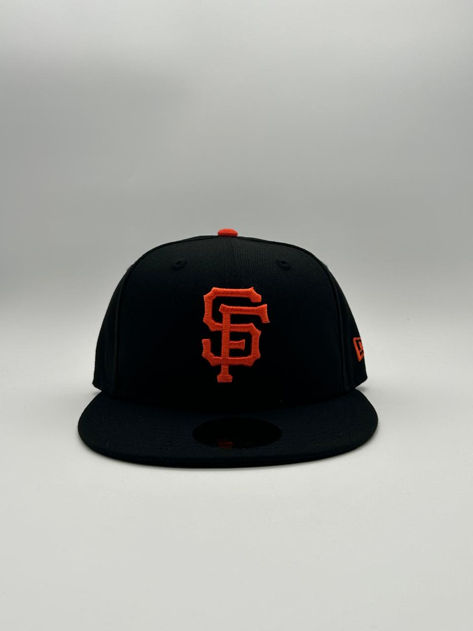 New Era San Francisco Negra Naranja