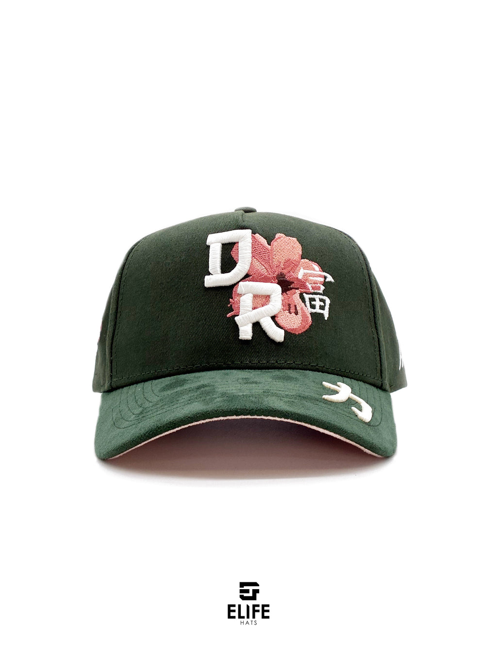 Gorras Soñador Kanji Verde – Gorra con Bordado