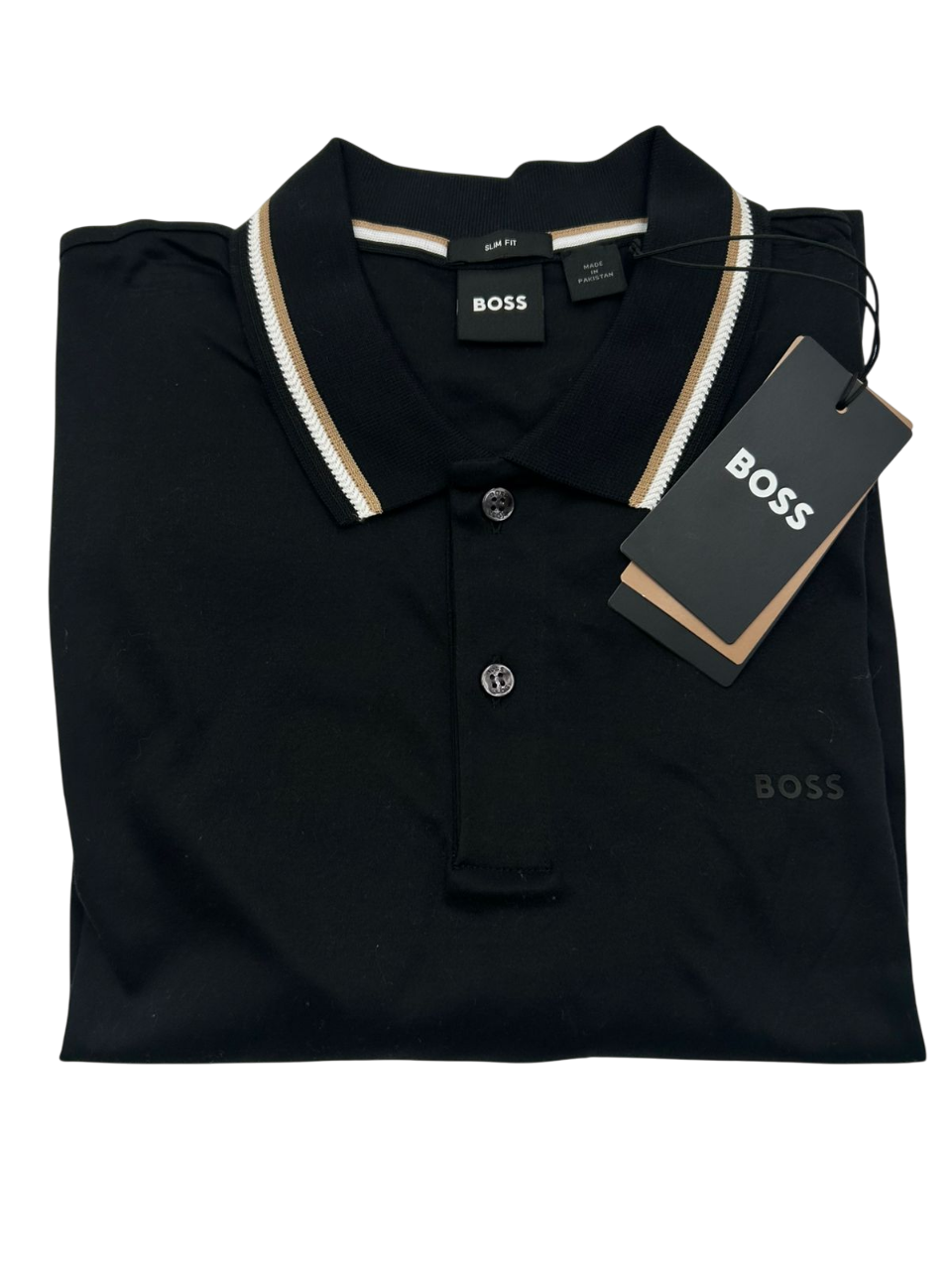 POLO BOSS PENROSE 38 NEGRA