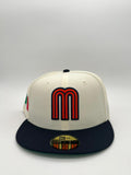 New Era Edicion MX Beige N Azul