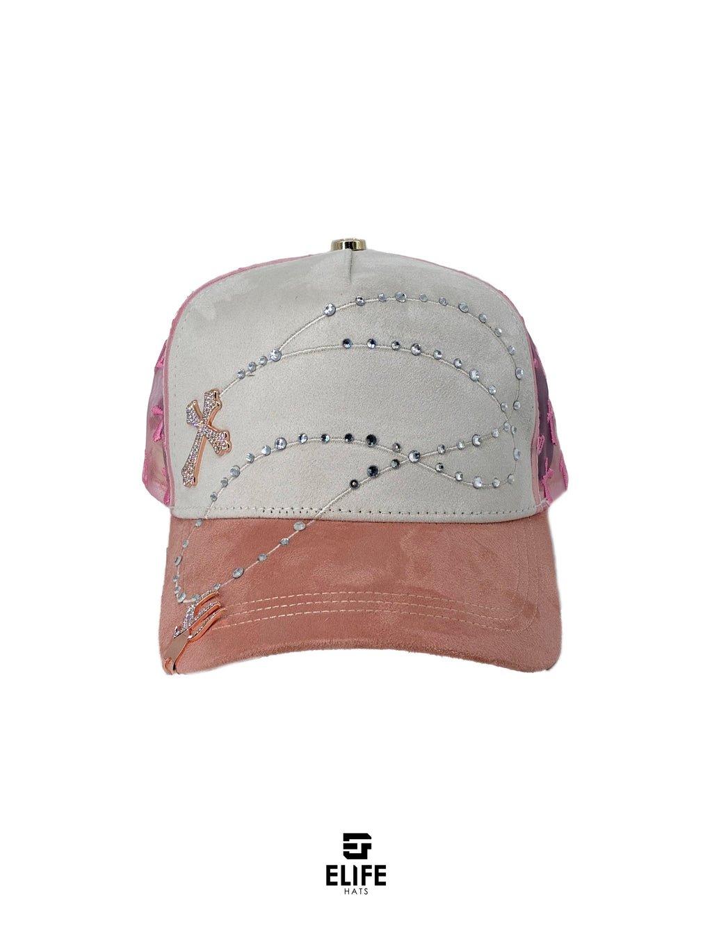 JC Gorras Éxodo Rosa – Gorra con Bordado + Set Completo