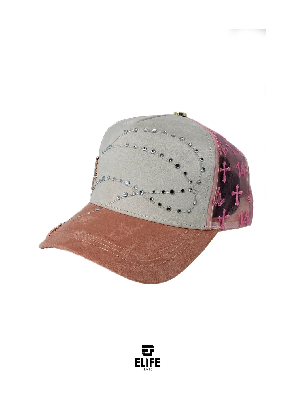 JC Gorras Éxodo Rosa – Gorra con Bordado + Set Completo