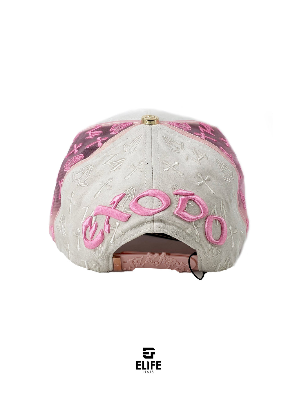 JC Gorras Éxodo Rosa – Gorra con Bordado + Set Completo