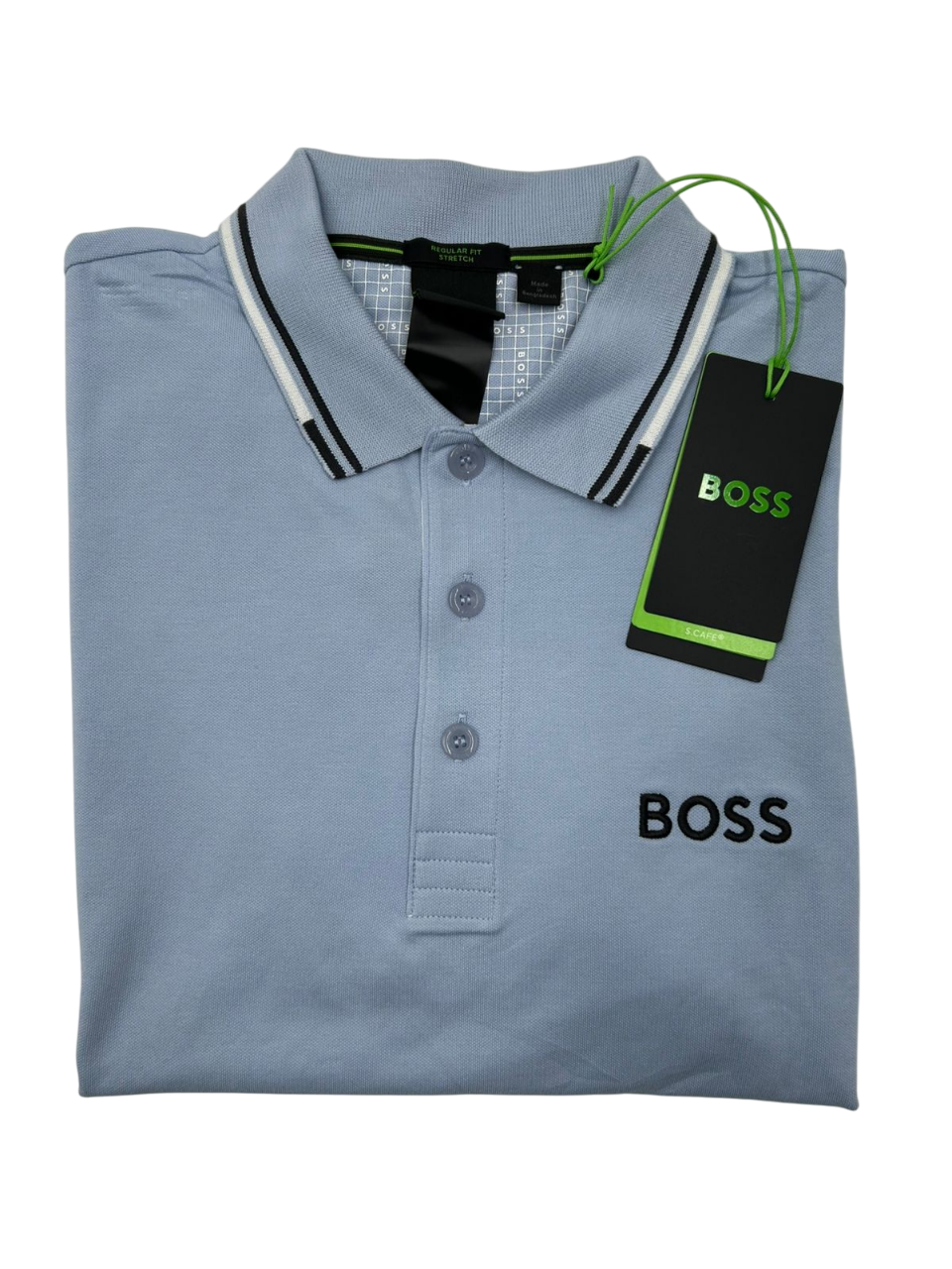 Polo Boss Paddy Pro Azul Cielo