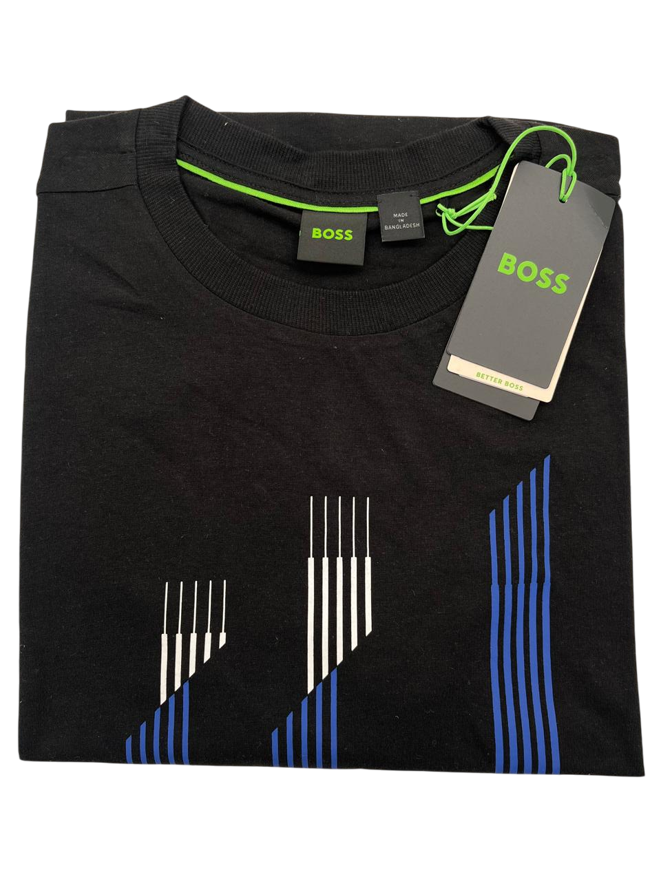 PLAYERA BOSS TEE 7 NEGRO
