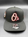 New Era A-FRAME Orioles Negro Rojo