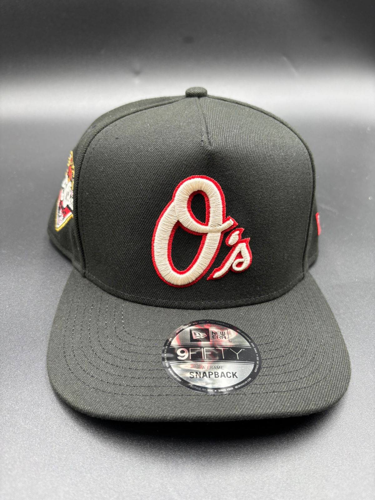 New Era A-FRAME Orioles Negro Rojo