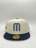 New Era Edicion MX Beige Azul