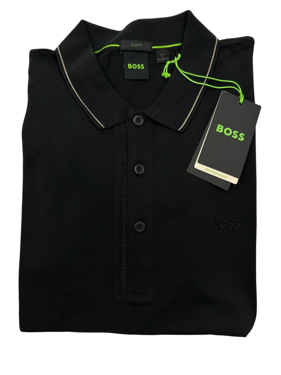 POLO BOSS PAULE 4 NEGRA