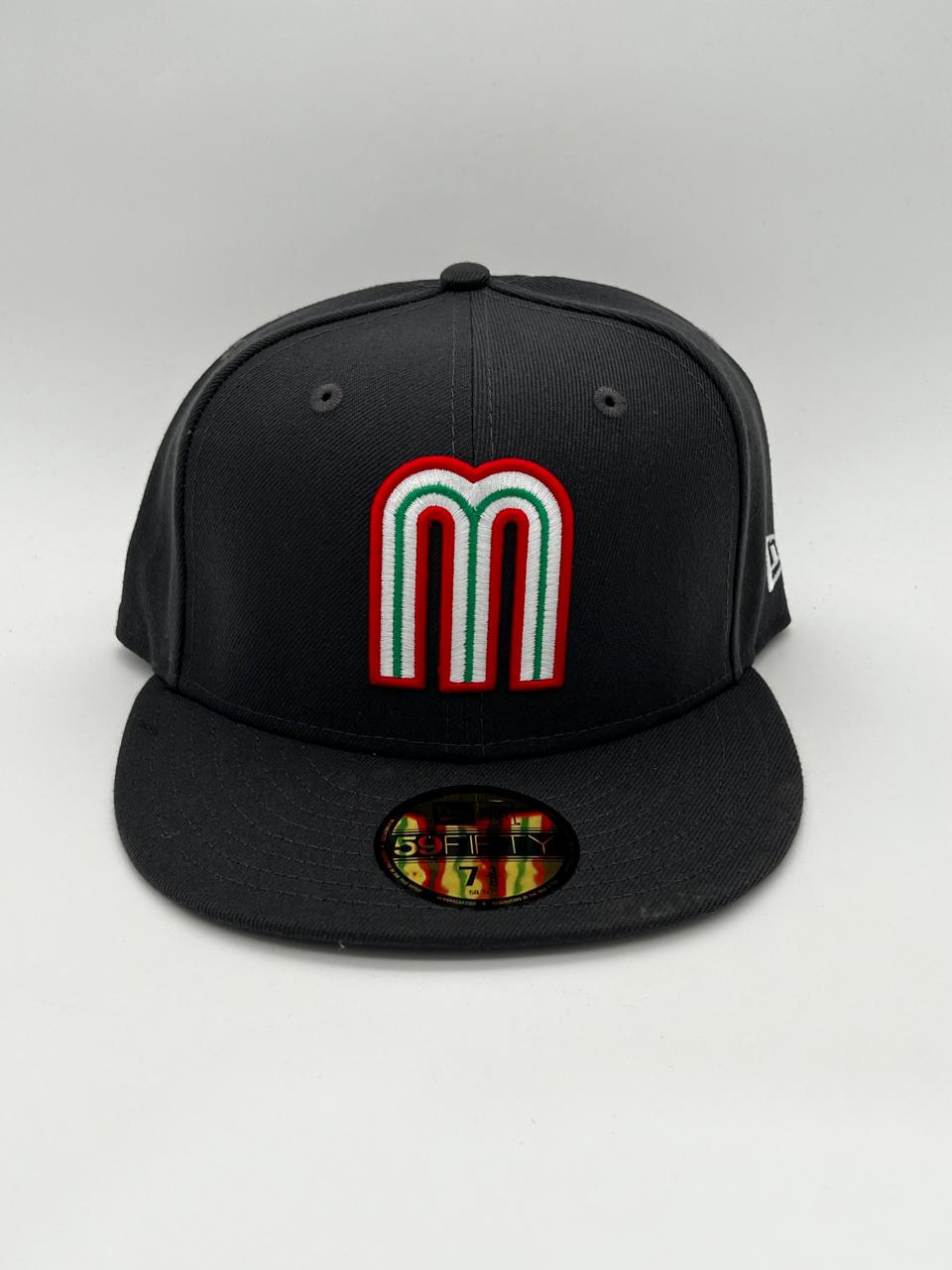 NEW ERA MX NEGRO VERDE LOGO
