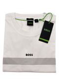 PLAYERA BOSS TEE 3 BLANCO NEGRO