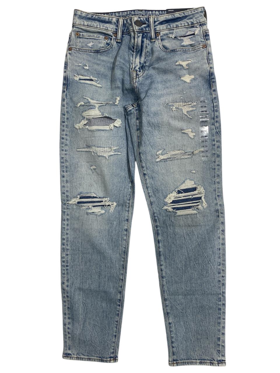 PANTALON AE ATHLETIC SKINNY AZUL 7242