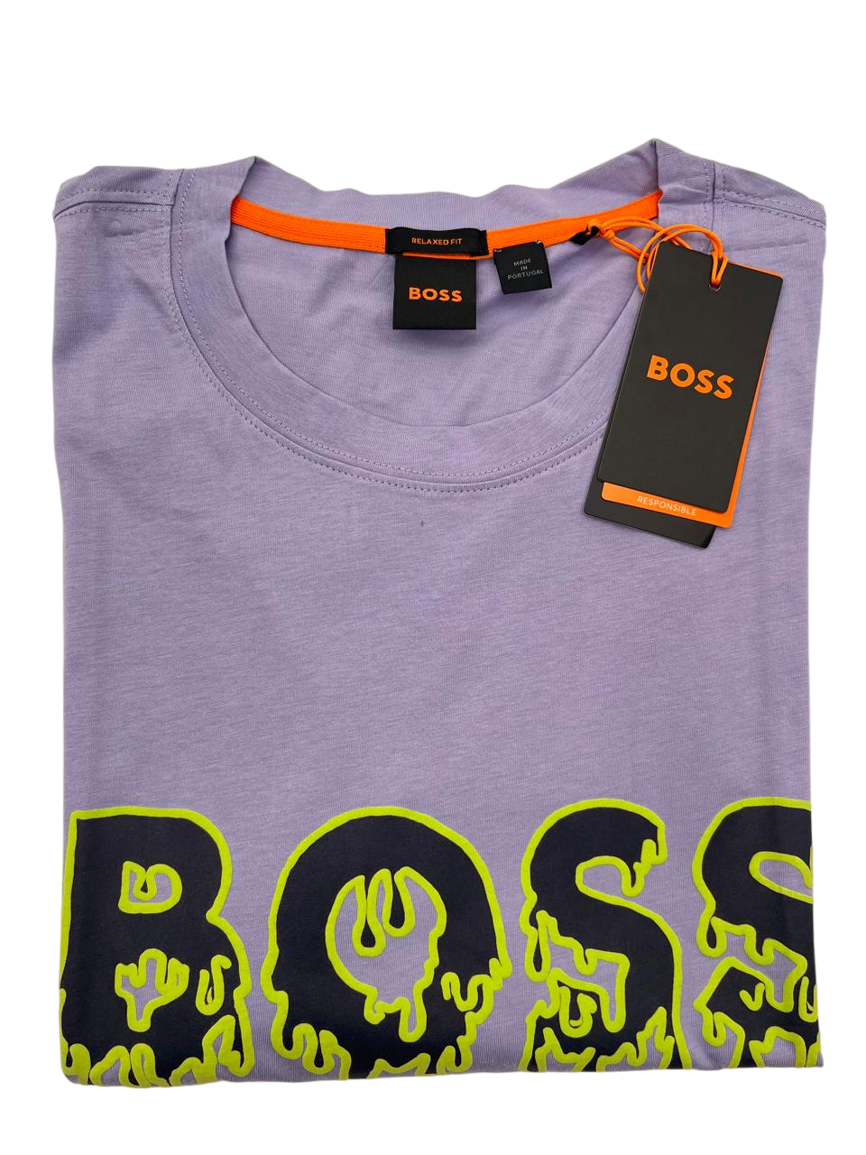 PLAYERA BOSS TEEART MORADO