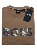 PLAYERA BOSS THOMPSON 15 BEIGE