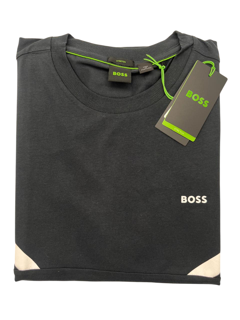 PLAYERA BOSS TEE 5 AZUL MARINO