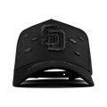 MZ Gorras SD Nubes Negro Total – Gorra con Bordado