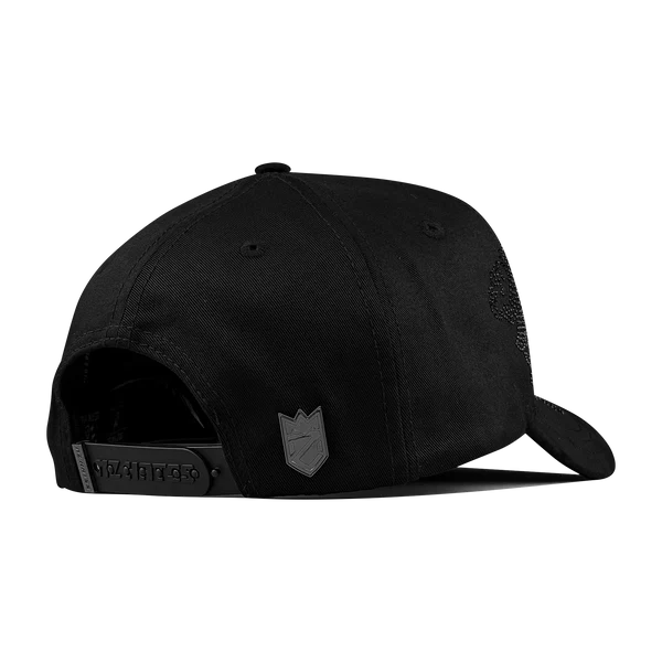 MZ Gorras SD Nubes Negro Total – Gorra con Bordado
