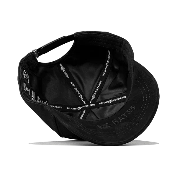 MZ Gorras SD Nubes Negro Total – Gorra con Bordado